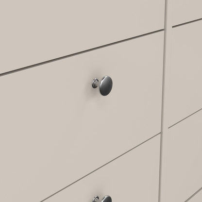 Madrid Double Dresser 4+4 Drawers in Cashmere