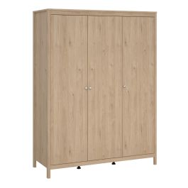 Madrid Wardrobe 3 Doors in Jackson Hickory Oak
