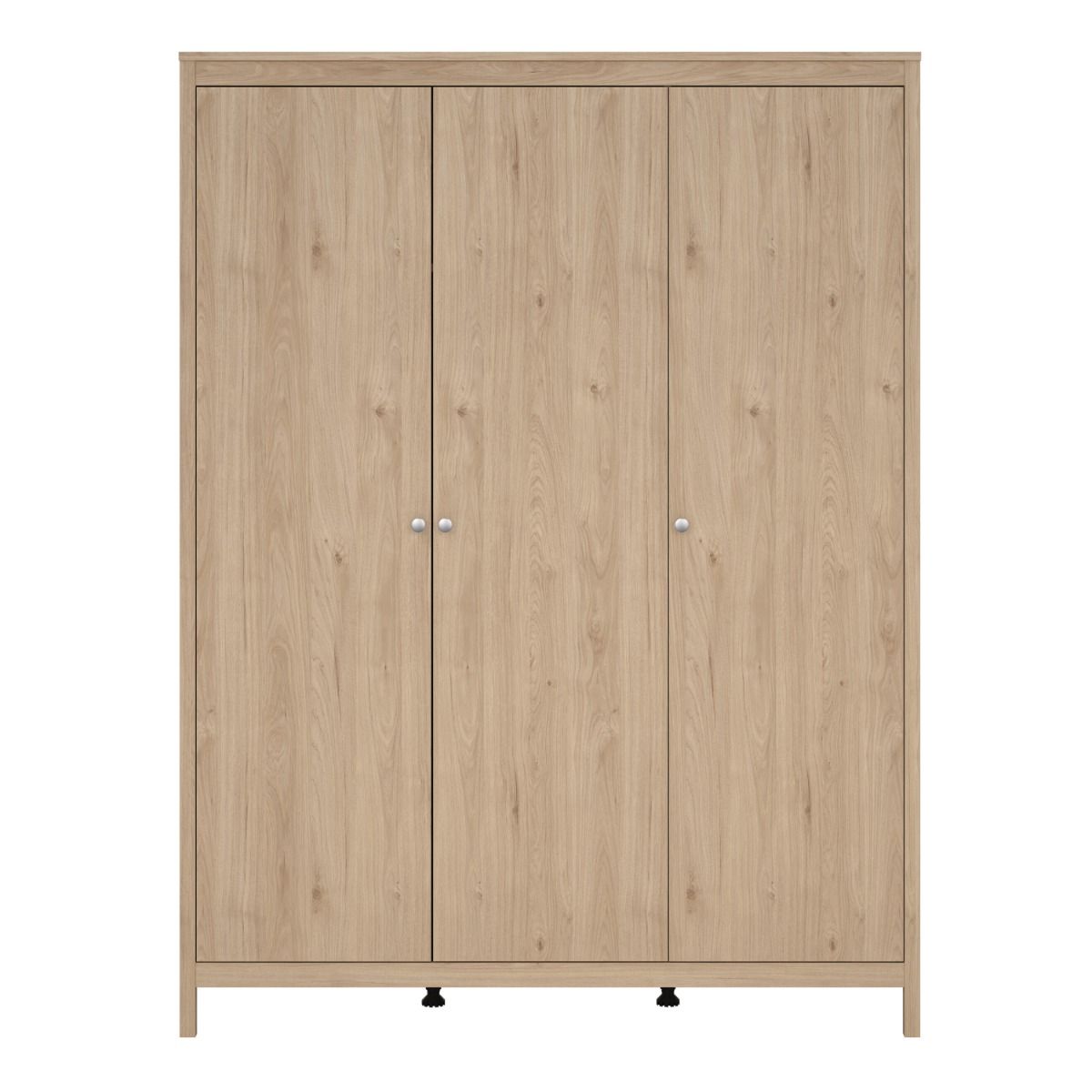 Madrid Wardrobe 3 Doors in Jackson Hickory Oak