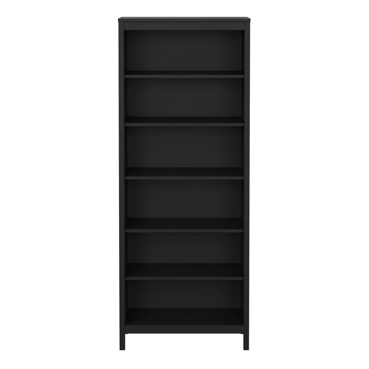 Madrid Bookcase in Matt Black