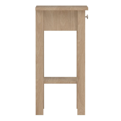 Madrid Bedside Table with 1 Drawer in Jackson Hickory Oak