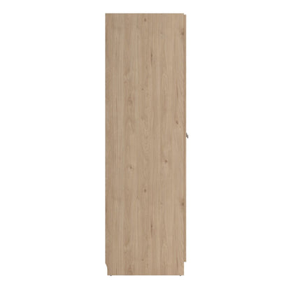 Brande Wardrobe with 4 Frame Doors in Jackson Hickory Oak