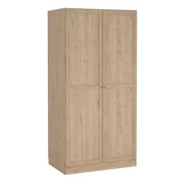 Brande Wardrobe 2 Frame Doors in Jackson Hickory