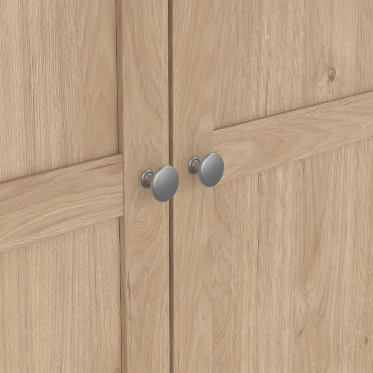 Brande Wardrobe 2 Frame Doors in Jackson Hickory