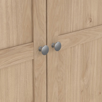 Brande Wardrobe 2 Frame Doors in Jackson Hickory