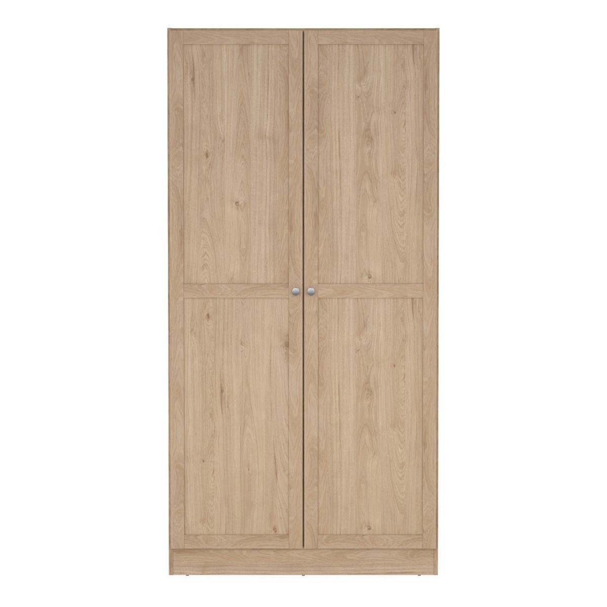 Brande Wardrobe 2 Frame Doors in Jackson Hickory