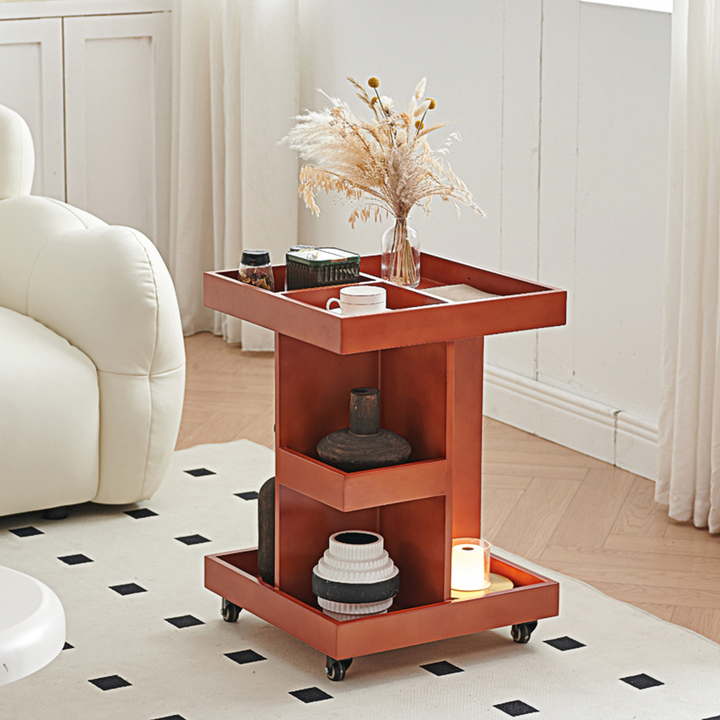 Cassandra Narrow Side Table, Black