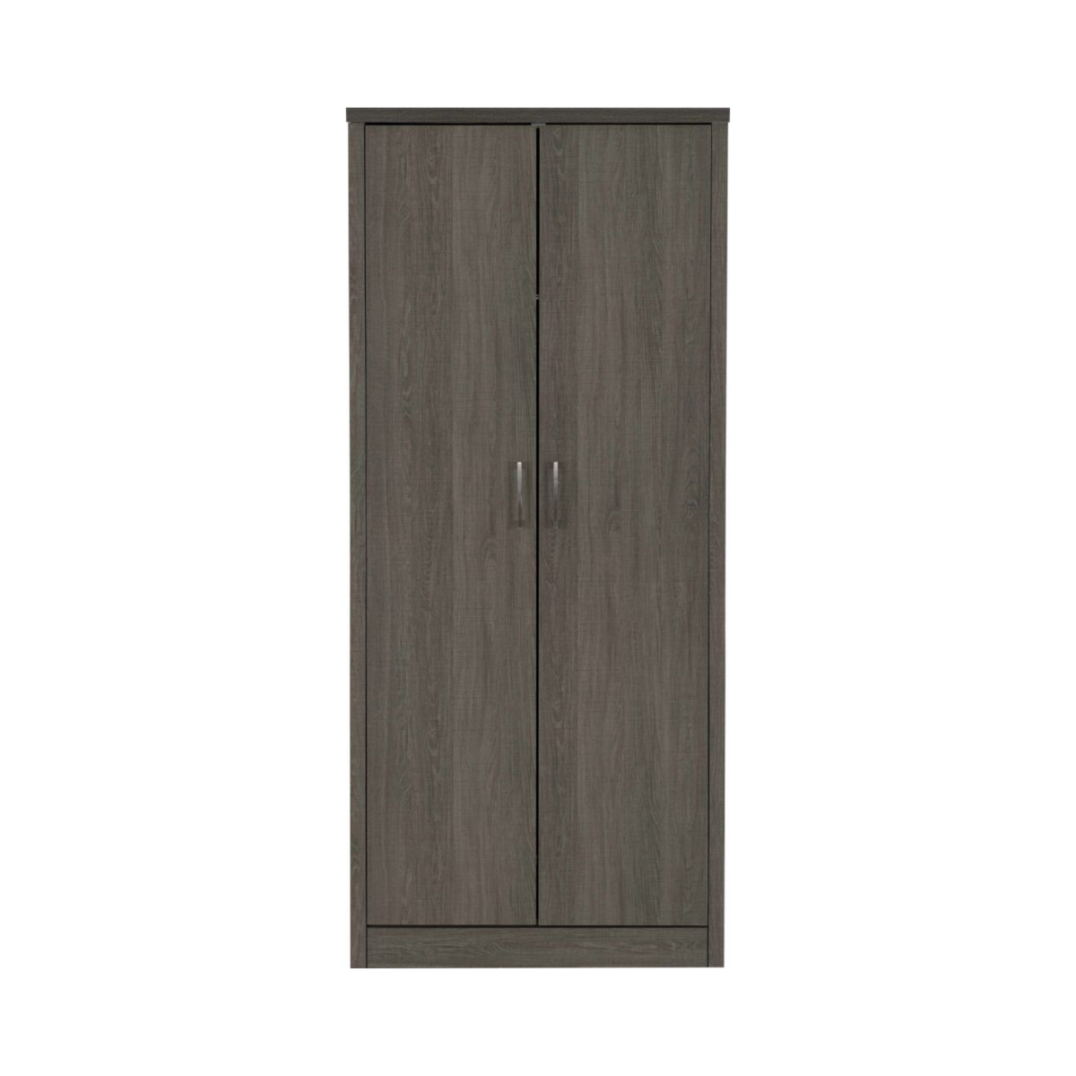 Lisbon 2 Door Wardrobe – Black Wood Grain