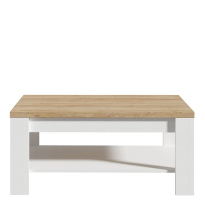 Bohol Coffee Table in White and Oak