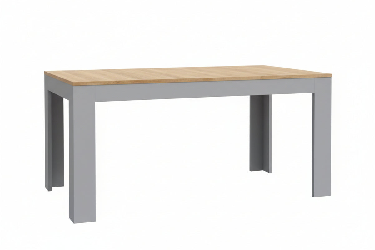 Bohol Extending Dining Table 160 to 207cm in Grey and Oak