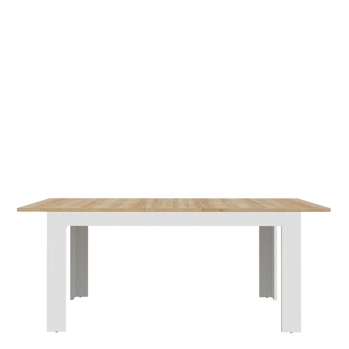 Bohol Extending Dining Table 160 to 207cm in White and Oak