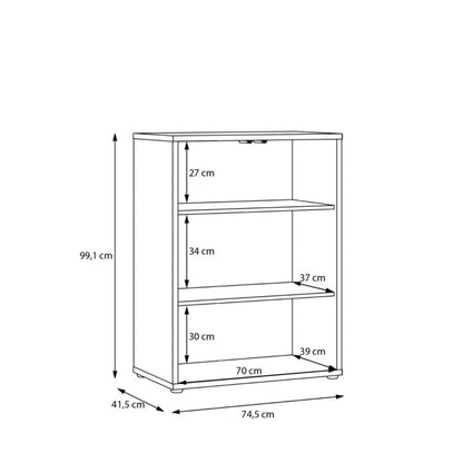 Alice Springs Tall 2 Door Cupboard with Push-to-Open Doors in Sage Green