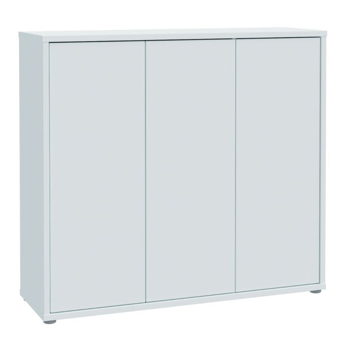 Alice Springs Shoe Cabinet with 3 Doors Push-to-Open in Light Grey