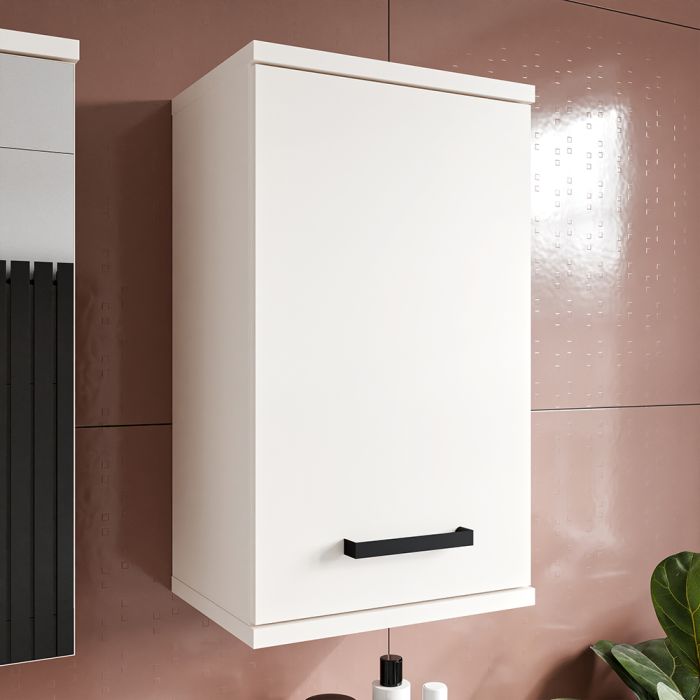 Veris Small Hanging Cupboard with 1 Door in Sand