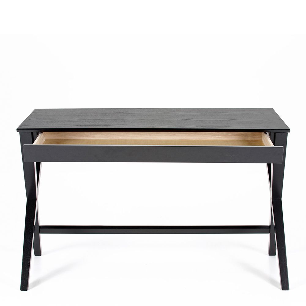 Writex Desk with 1 Drawer in Black