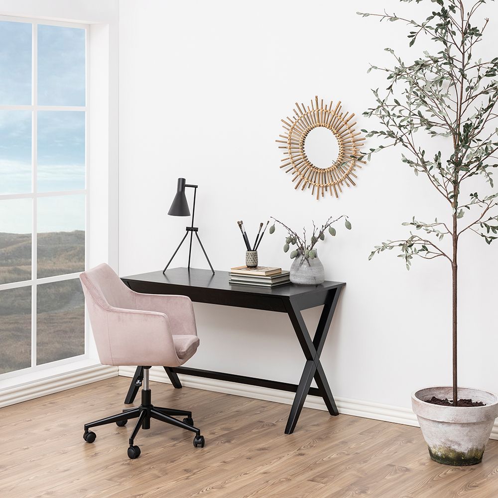 Writex Desk with 1 Drawer in Black