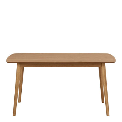 Nagano Rectangular Dining Table in Oak 150x80cm