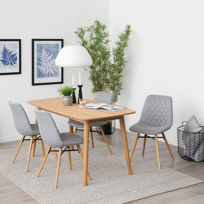 Nagano Rectangular Dining Table in Oak 150x80cm