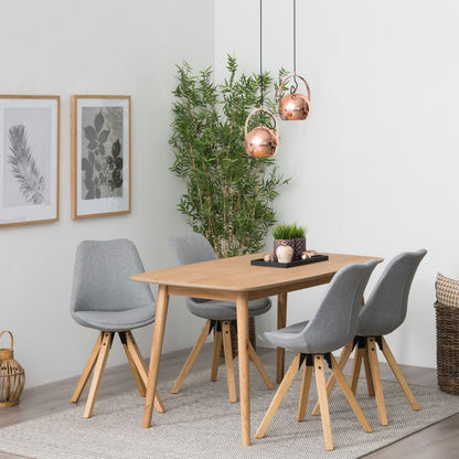 Nagano Rectangular Dining Table in Oak 150x80cm