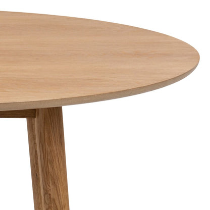 Nagano Round Dining Table in Oak 120x120cm