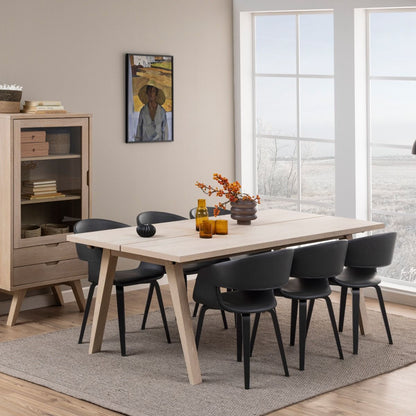 A-Line Rectanglar Dining Table in White Oak 200x74.6cm
