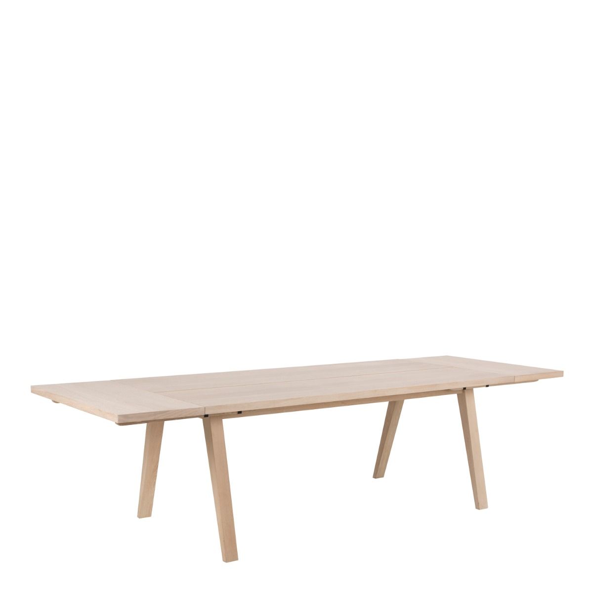 A-Line Extendable Dining Table in White Oak 200/286 x 74.6 x 95cm