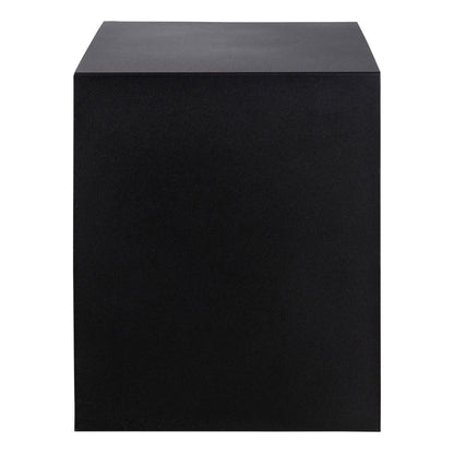 Joliet 1 Drawer Wall Mounted Bedside Table in Black and Bamboo