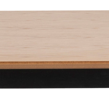 Roxby Dining Table in Oak & Black 120x80cm