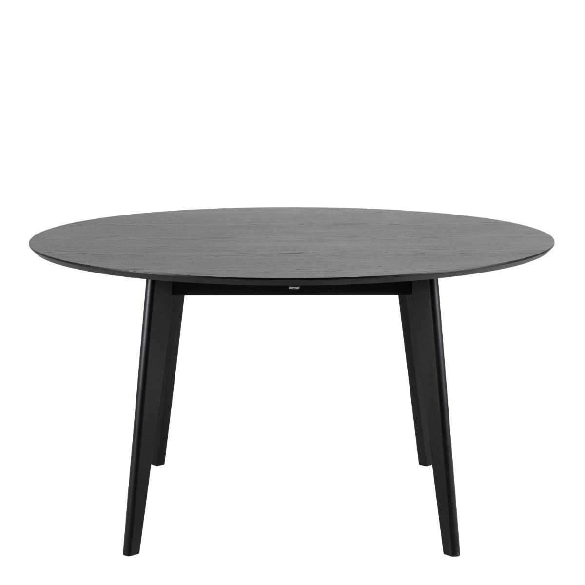 Roxby Round Dining Table in Black 140x140cm