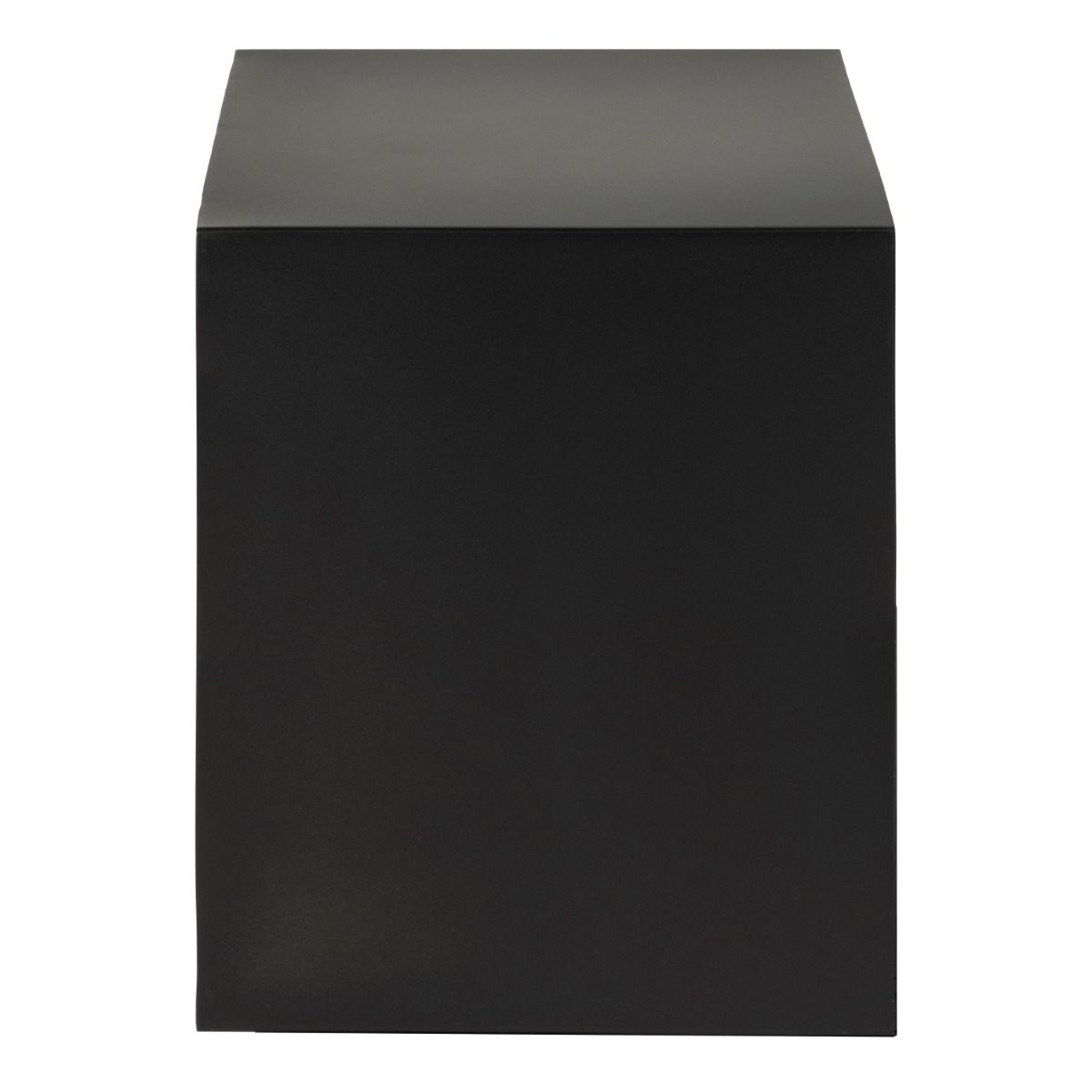 Joliet 1 Drawer Wall Mounted Bedside Table in Black