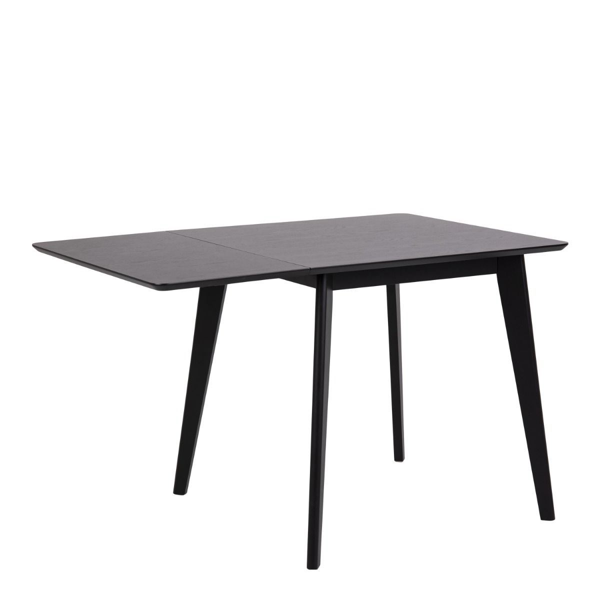 Roxby Extending Dining Table 120x80cm in Black