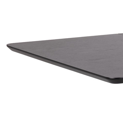 Roxby Extending Dining Table 120x80cm in Black