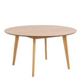 Roxby Round Dining Table in Oak 140x140cm