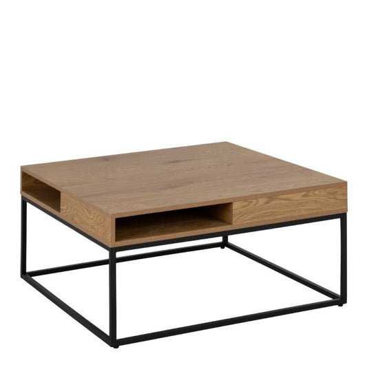 Willford Coffee Table in Oak and Black