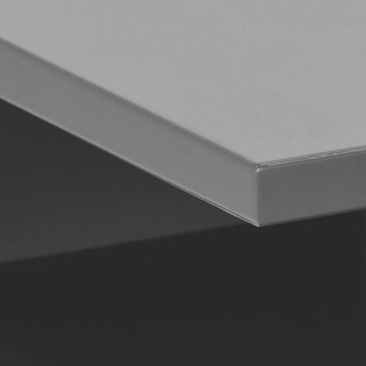 Ashlan Bedside Table with 1 Drawer in Grey