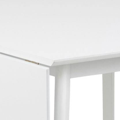 Roxby Square Dining Table in White 120x80cm