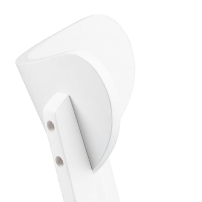 Roxby Square Dining Table in White 120x80cm includes 4 Roxby Dining Chairs in White