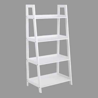 Wally Bookcase with 4 Shelves in White