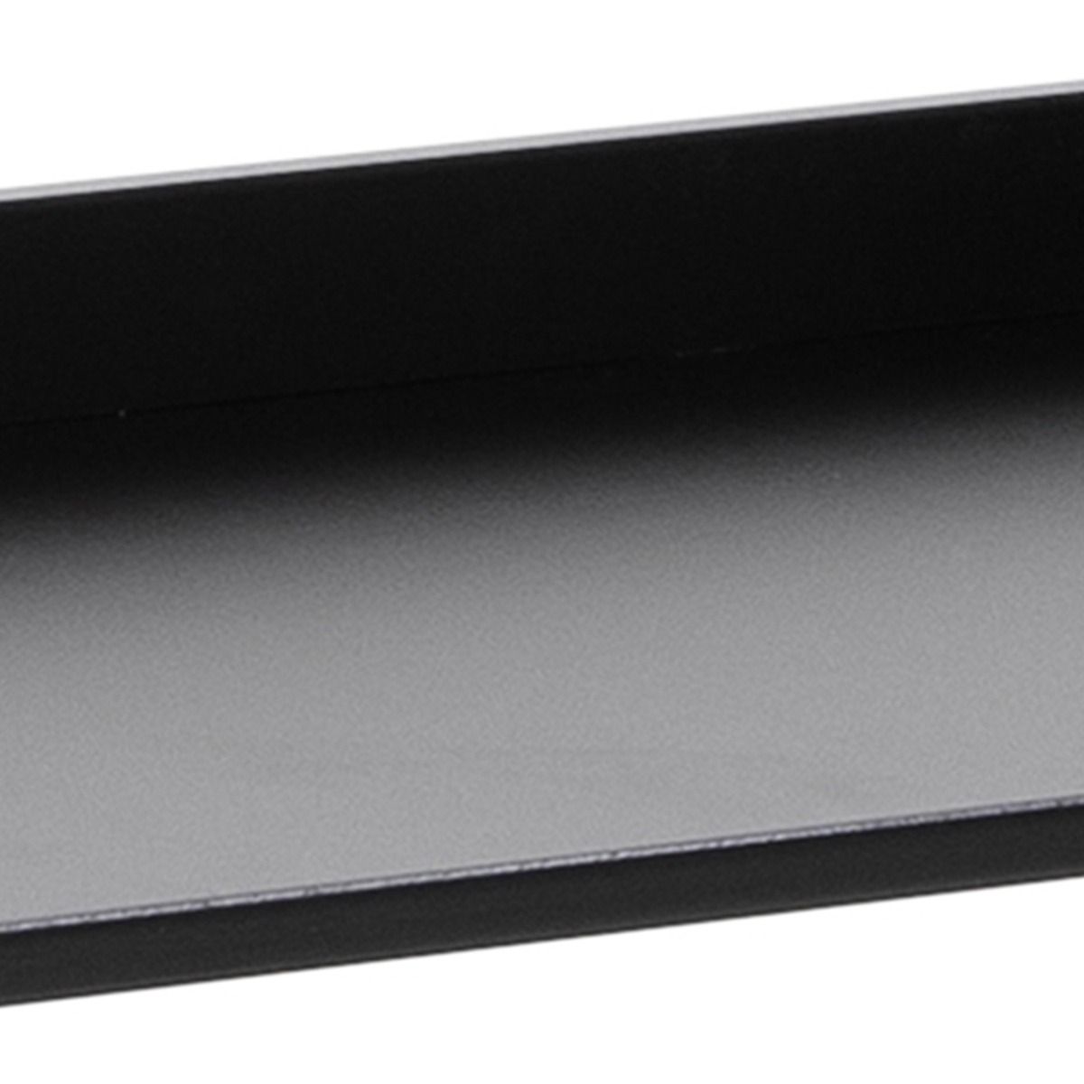 Wally Bookcase with 4 Shelves in Black