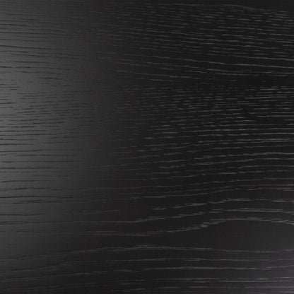 Montreux Round Extending Dining Table in Black 115-154cm includes 4 Cassandra Dining Chairs with Armrest in Black