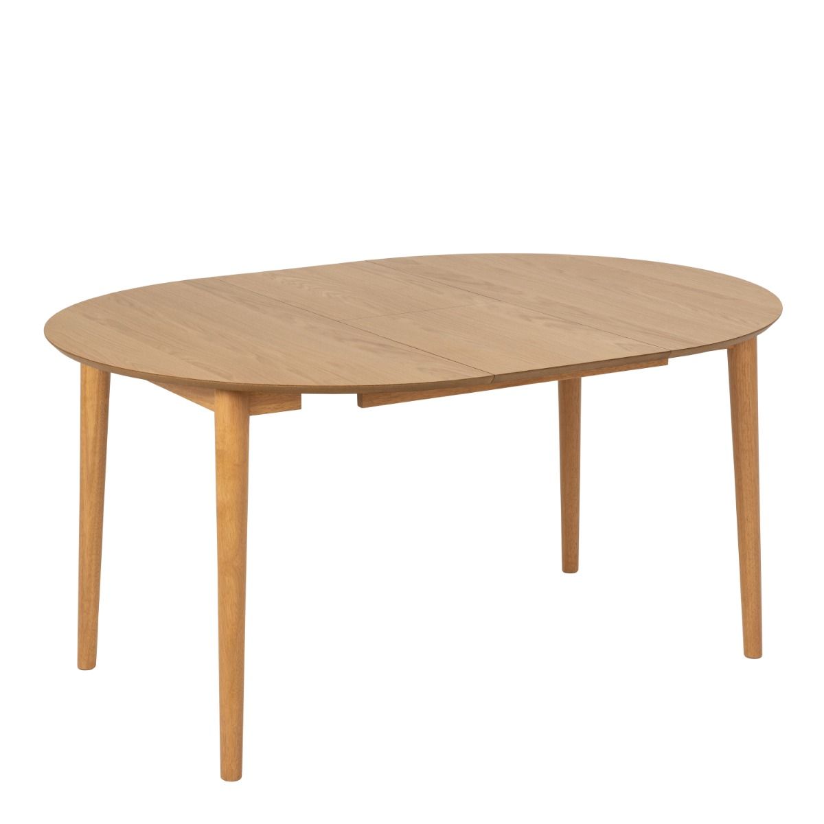 Montreux Round Extending Dining Table in Oak 154-115cm