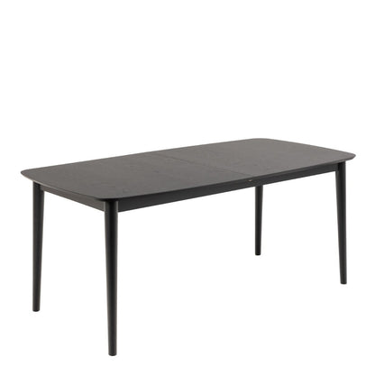 Montreux Rectangular Extending Dining Table in Black
