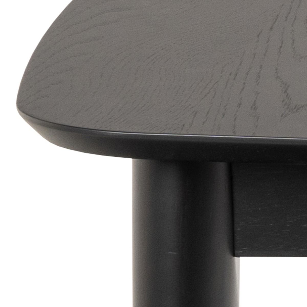 Montreux Rectangular Extending Dining Table in Black