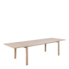 Linley Extendable Dining Table in White Oak 200/300 x 100 x 75cm