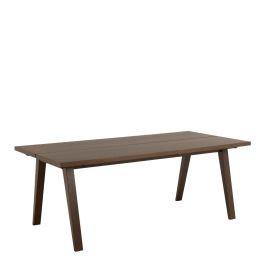 A-Line Rectangular Dining Table in Smoked Oak 200x74.6cm
