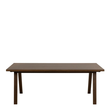 A-Line Rectangular Dining Table in Smoked Oak 200x74.6cm