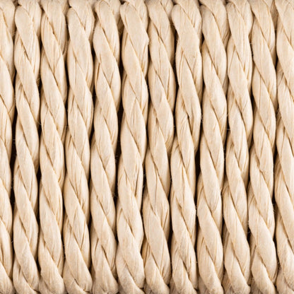 Alvin Weaved Bench in Off White