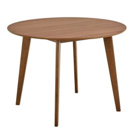 Roxby Round Dining Table in Walnut 120x120cm