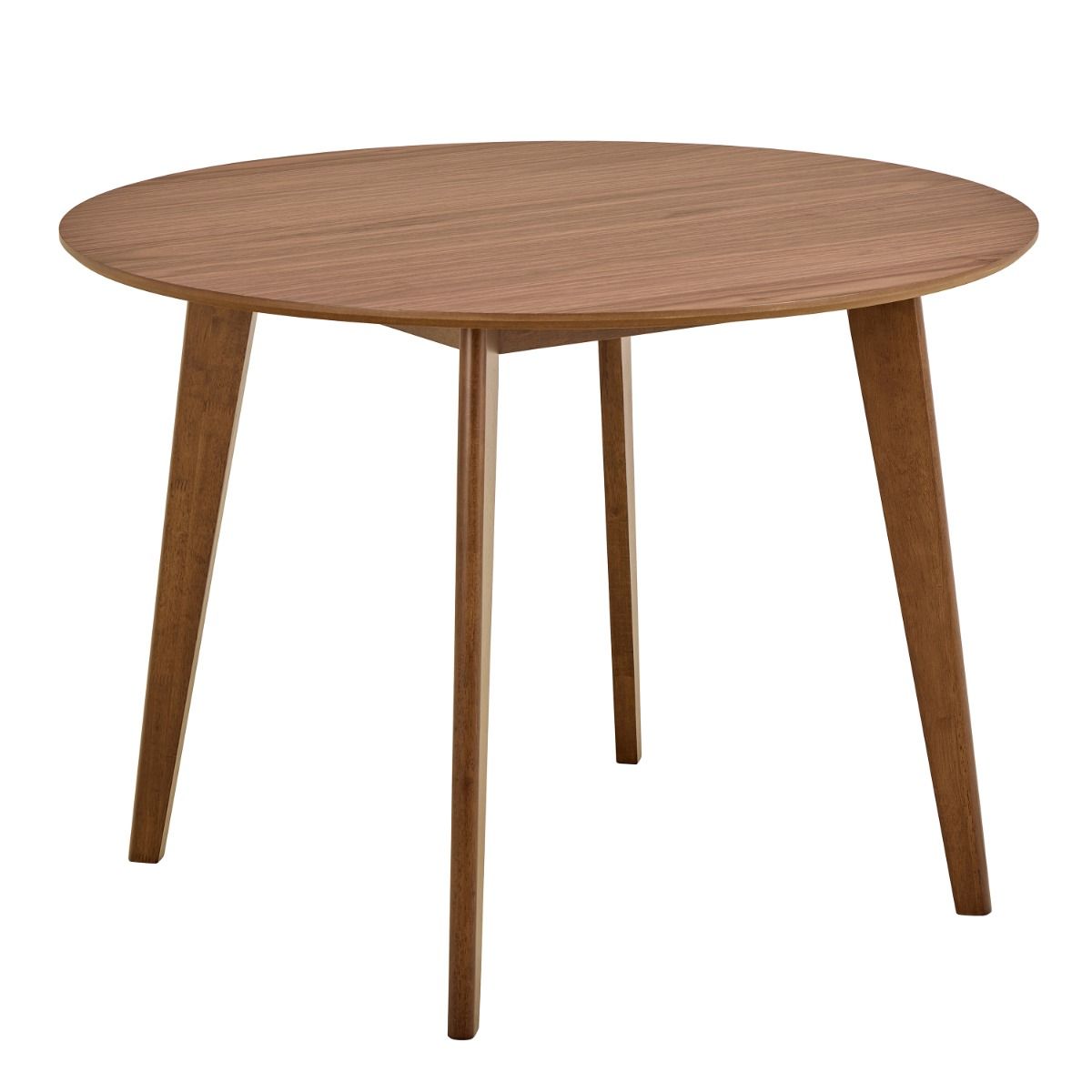 Roxby Round Dining Table in Walnut 120x120cm