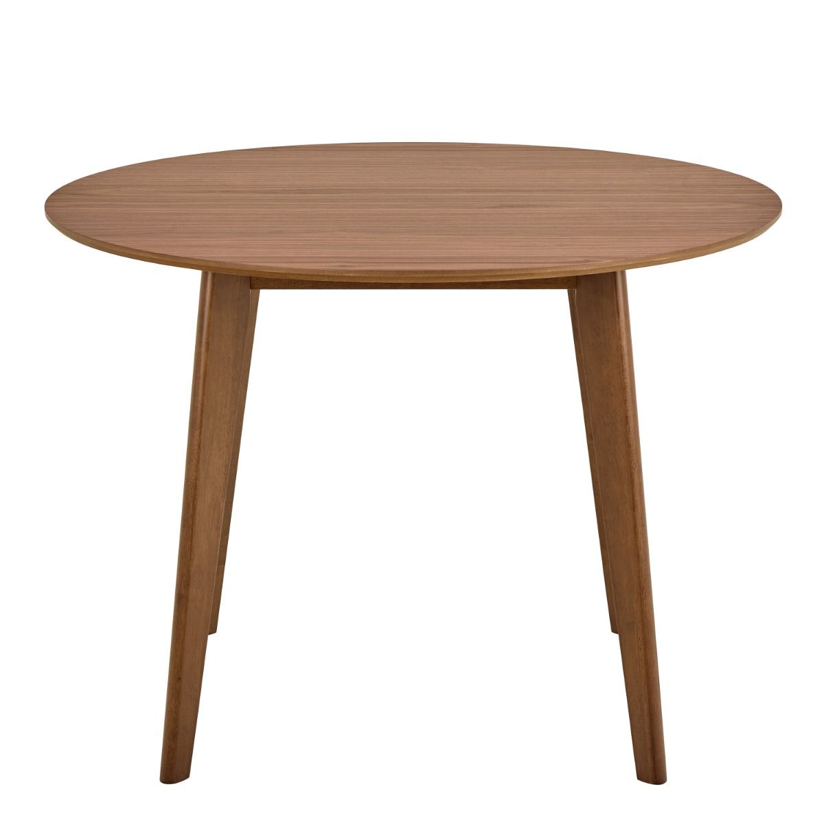 Roxby Round Dining Table in Walnut 120x120cm